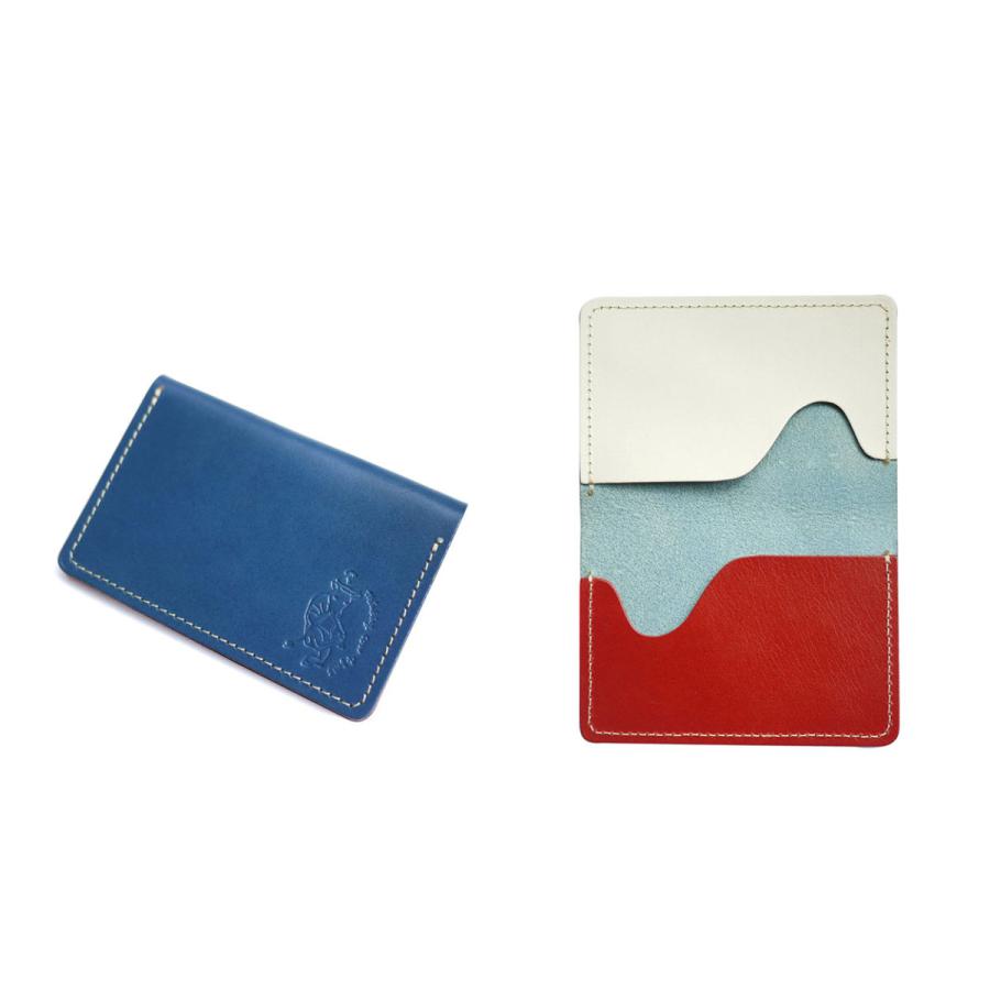 本革製 名刺入れにもなるICカードケース】栃木レザー 定番BASIC