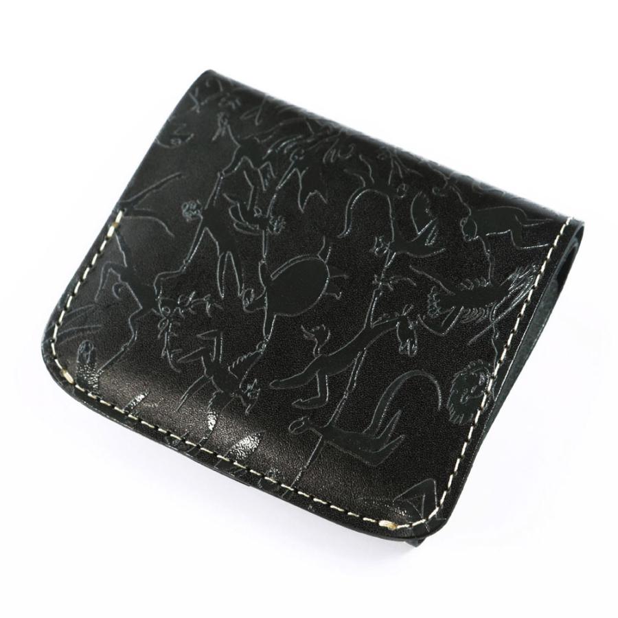 小さいふ コンチャ クアトロガッツ 手塚治虫 ブッダ ブラック×ブラック