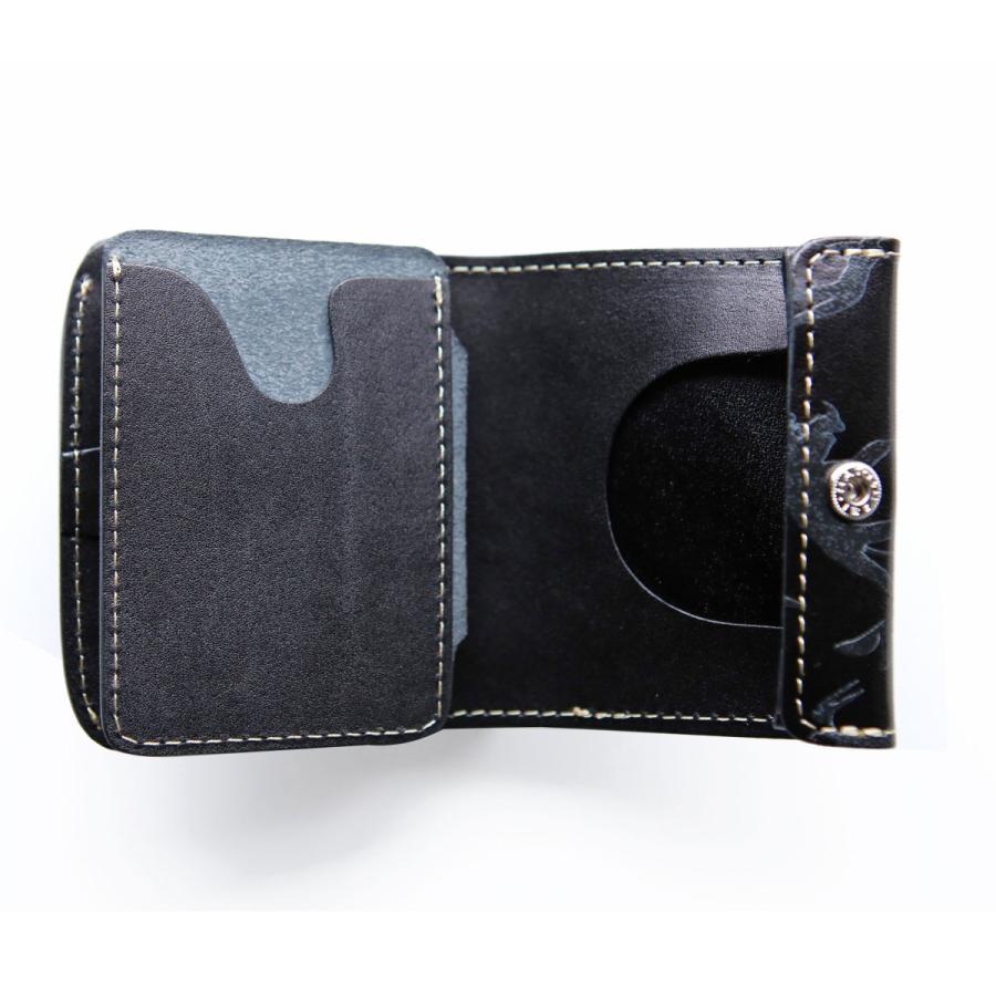 小さいふ コンチャ クアトロガッツ 手塚治虫 ブッダ ブラック×ブラック