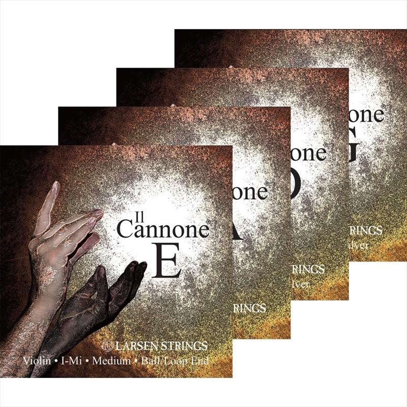 Larsen イル カノーネ ミディアム バイオリン弦 標準セット バイオリン弦 ラーセン イル・カノーネ ソリスト E,A,D,G線セット