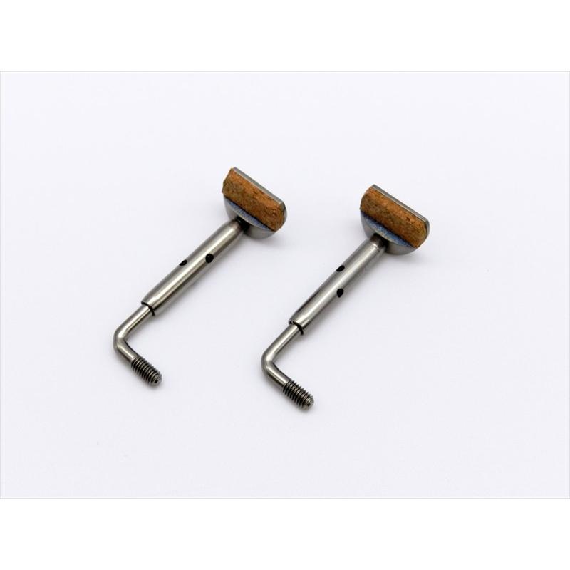 STRADPET] [ストラドペット] チタン製 あご当て 金具 ヴァイオリン用