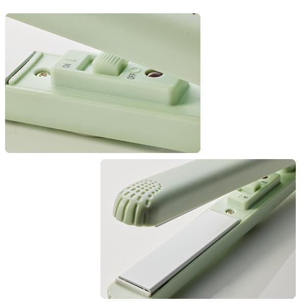 ヘアアイロン ミニ 旅行 ストレートアイロン ストレートヘア 最高温度