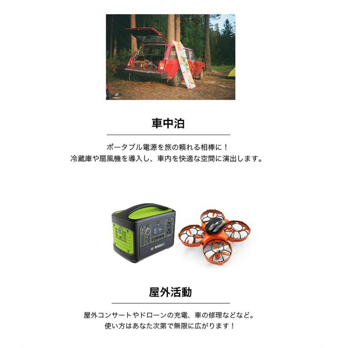 発電機 ポータブル電源 150000mAh 540ワット 大容量 ハイパワー USB