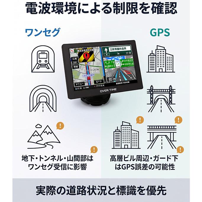 カーナビ 7インチ ポータブル 2026年春版ゼンリン地図 ワンセグ対応
