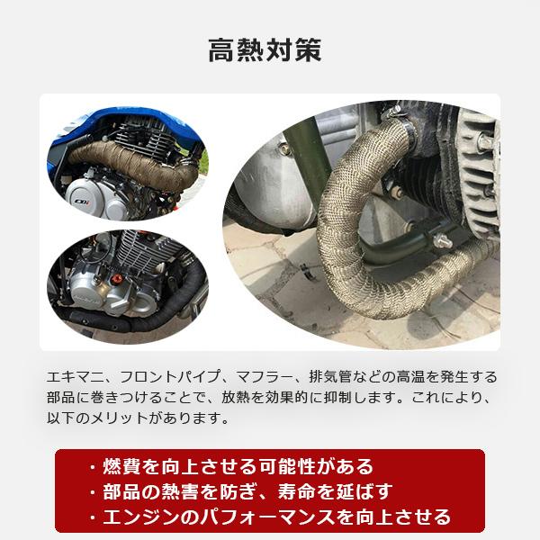 サーモバンテージ 10M ロング結束バンド付 耐熱 バンテージ 耐熱