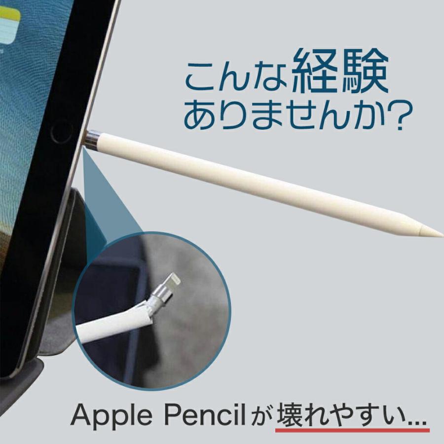 Apple Pencil 2本SET 充電 変換アダプタ アップルペンシル 変換 USB