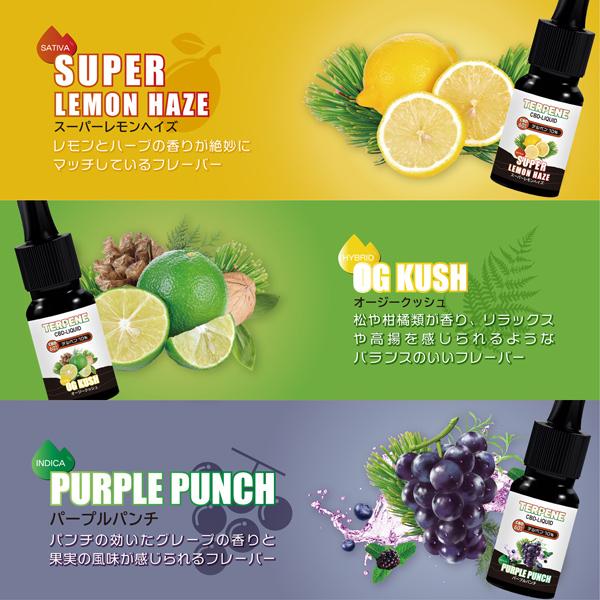 TERPENE CBDリキッド 高濃度 CBD60%配合 テルペン10%配合 10ml