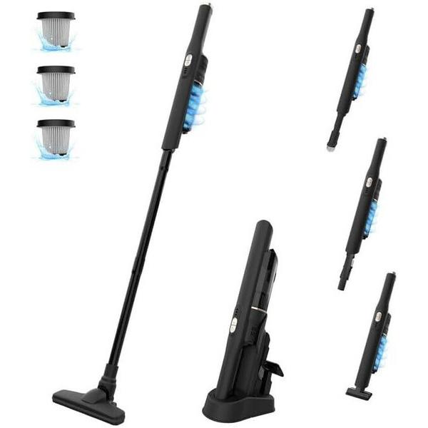 掃除機 コードレス掃除機 充電式 軽量1kg 強力吸引30000Pa 2WAY