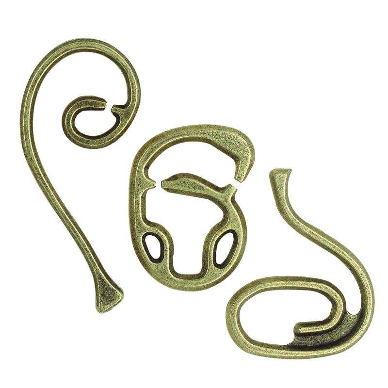 はずる キャスト エニグマ 難易度レベル6 ハナヤマ Hanayama 知恵の輪 キャストパズル おもちゃ パズル お家時間 暇つぶし ギフト プレゼント Quattro Angoli 通販 Yahoo ショッピング