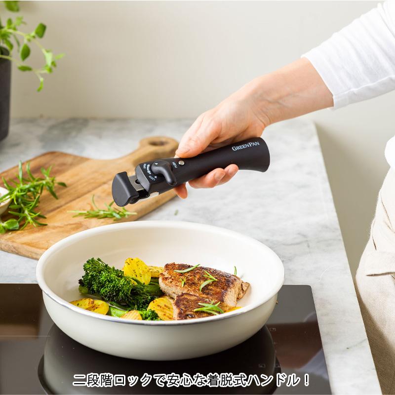 GREEN PAN（グリーンパン） フライパン セット クリックシェフ 8点