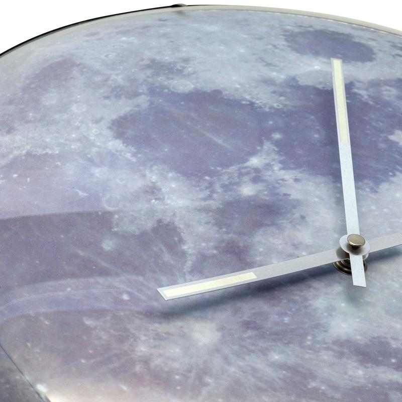 掛け時計 壁掛け時計 ブルームーン ドーム NXT-3164 月 満月 光る ウォールクロック おしゃれ インテリア 見やすい 時計引っ越し祝い 新築祝い 時計 CLOCK｜quattroangoli｜06