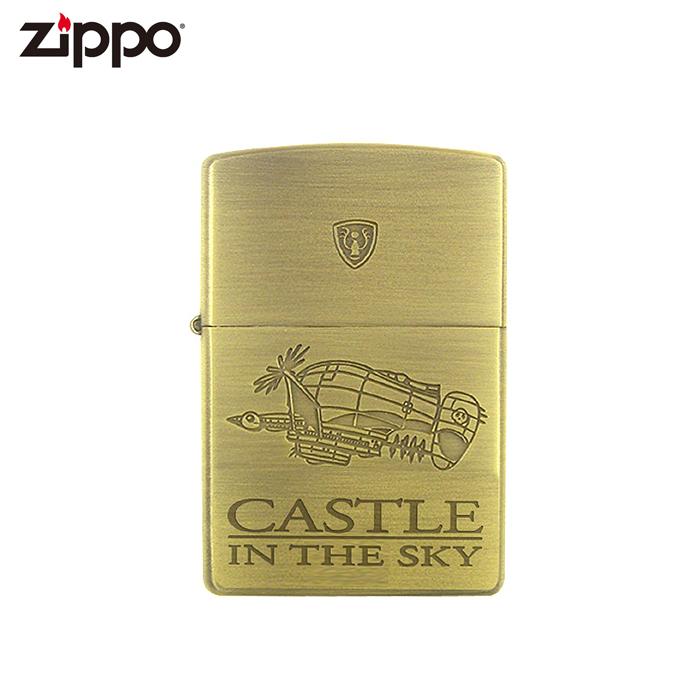 Zippo 天空の城ラピュタ タイガーモス2 NZ-01 復刻モデル スタジオジブリコレクション ジッポーライター プレゼント ギフト 喫煙具｜quattroangoli