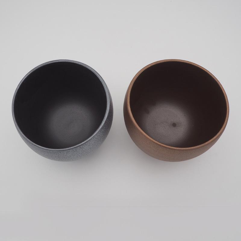 銅器彩 ロックカップ ペア 2個 陶器 コップ グラス ビール 西海陶器