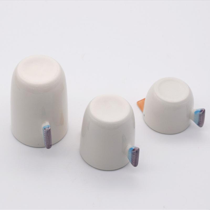 未使用☆陶器ミニ器☆3点セット tori 3点 ミニポット クリーマー 調味料入れ 波佐見焼 食器 器 和食器