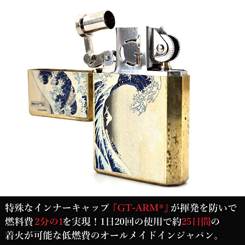 GEAR TOP ギアトップ 正規品 日本製 オイルライター 浮世絵 和柄