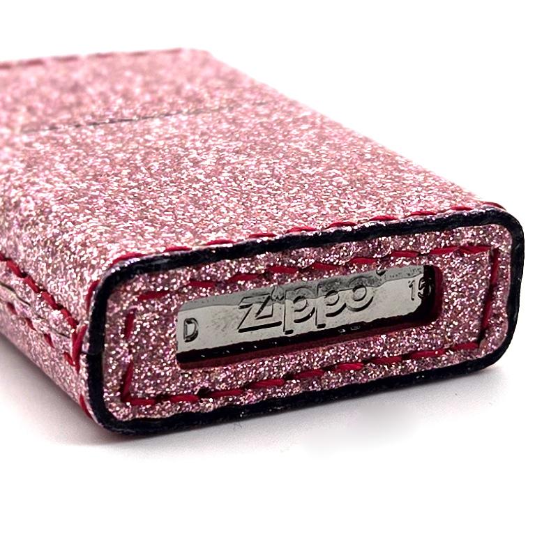 ZIPPO（ジッポー） ライター グリッター 手縫い オイルライター