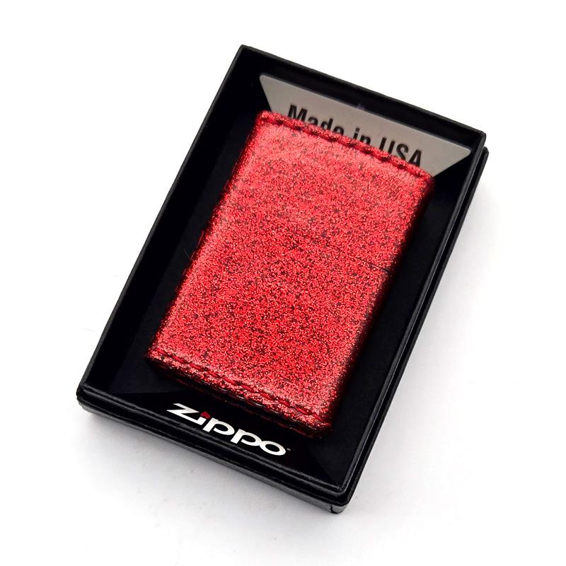 ZIPPO（ジッポー） ライター グリッター 手縫い オイルライター