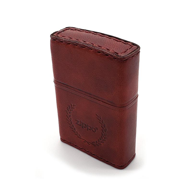 ZIPPO ジッポー ライター 革巻き 月桂樹 オイルライター ジッポ