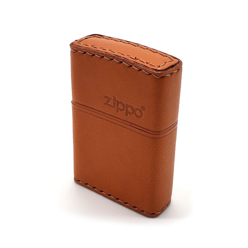 ZIPPO ジッポー ライター 革巻き 横ロゴ オイルライター ジッポ