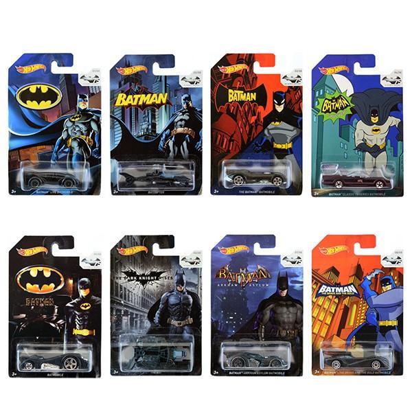ホットウィール バットマン75周年記念 バットビークル 8台