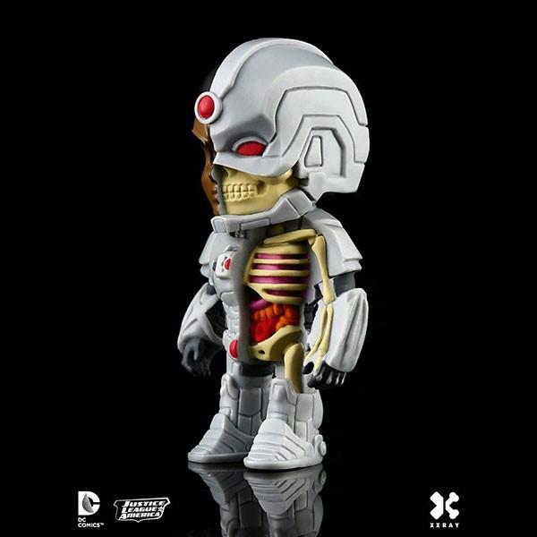 ビニールフィギュアセット XXRAY meets DCコミックス/ サイボーグ 4インチ ビニールフィギュア