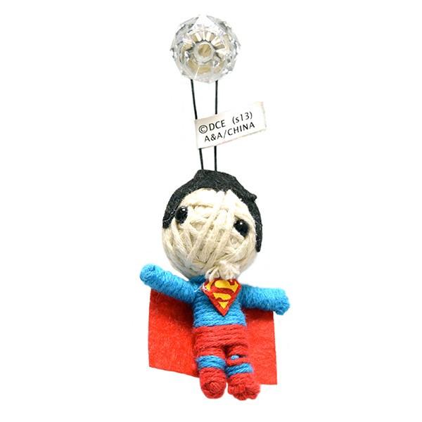 DCコミックス 2.5インチ スーパーマン ストリングドール ブードゥー人形 ポクポン | 
