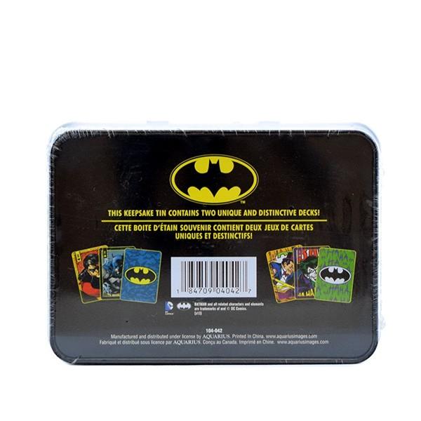 DCコミックス バットマン 缶箱入り プレイングカード（トランプ