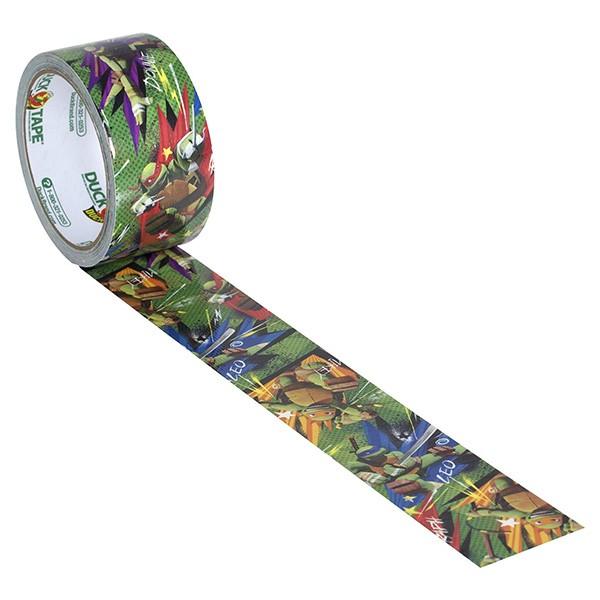 ダック ティーンエイジ ミュータント ニンジャ タートルズ ダクトテープ 4 8cm 9 1m シングルロール Dtpmnt0001 クアトロライン 通販 Yahoo ショッピング