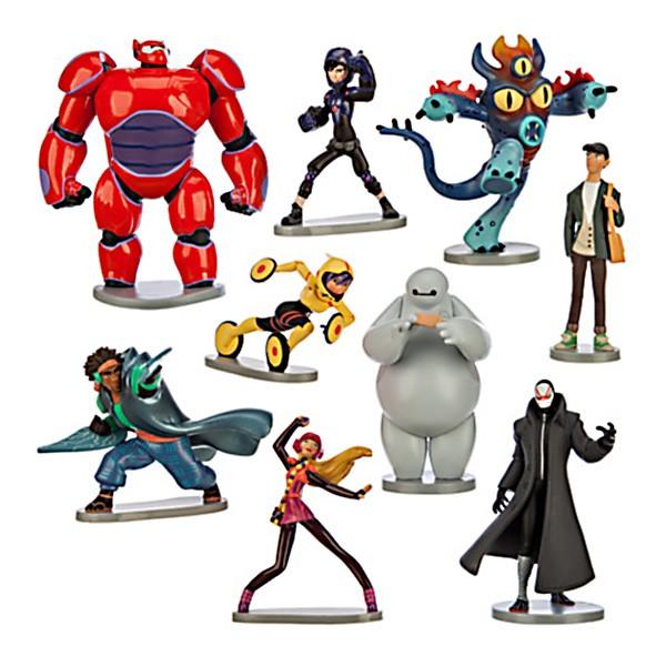フィギア9点セット Disney Big Hero 6 デラックス フィギュア 9点セット : クアトロ