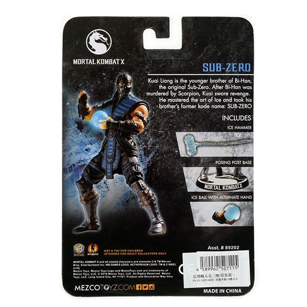 モータルコンバットX/ 3.75インチ アクションフィギュア: サブゼロ