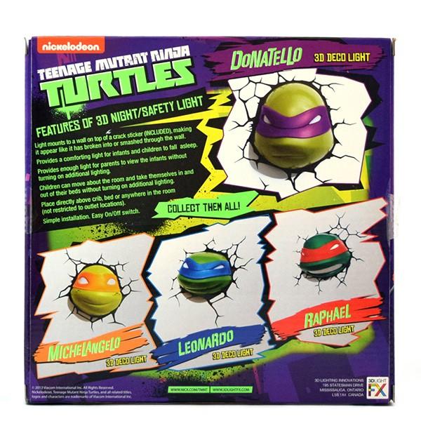 ティーンエイジ ミュータント ニンジャ タートルズ ドナテロ 3D