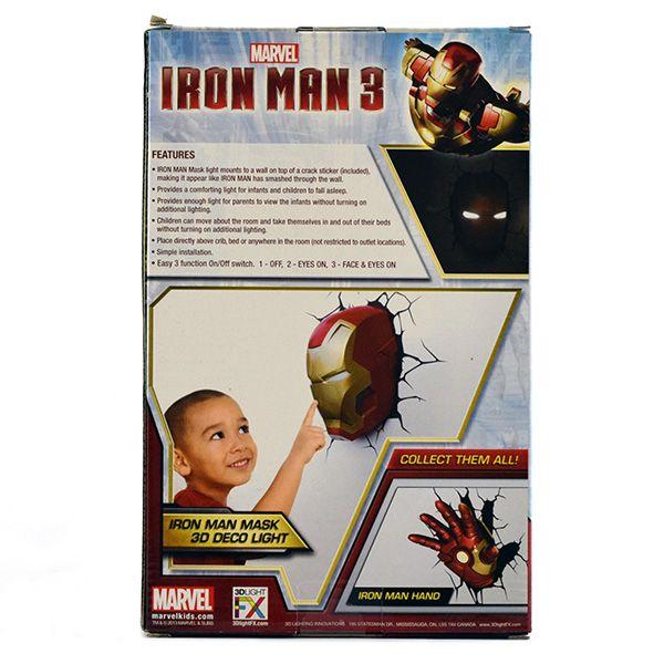 オンライン アイアンマン ウォールライト フェイス ハンド セット