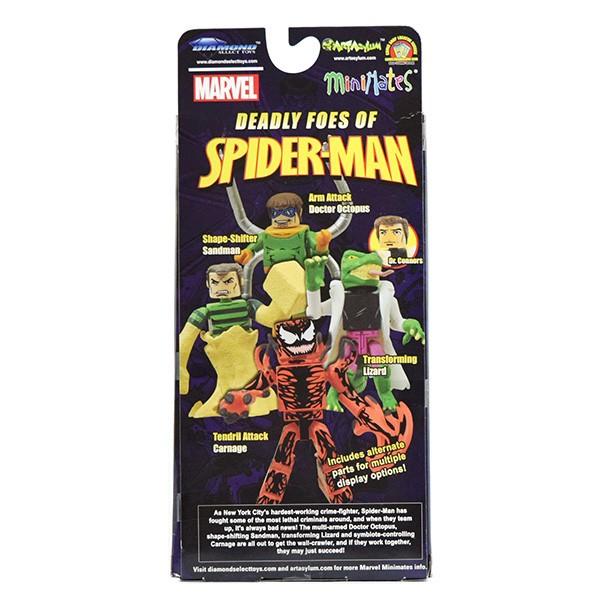 マーベル デッドリーフォース オブ スパイダーマン ミニメイツ 4 