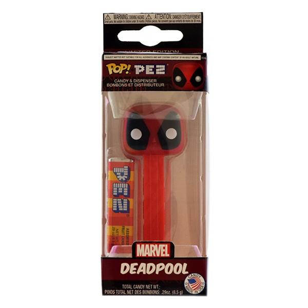 【新品未開封/日本未発売】ペッツ×ファンコポップ×マーベル コラボ 4個セット マーベル/FUNKO×PEZ/デッドプール ポップ! ペッツ : クアトロライン