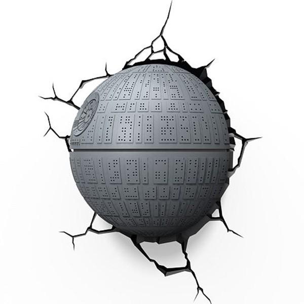 スターウォーズ / 3D デコ ルームライト デススター : クアトロライン