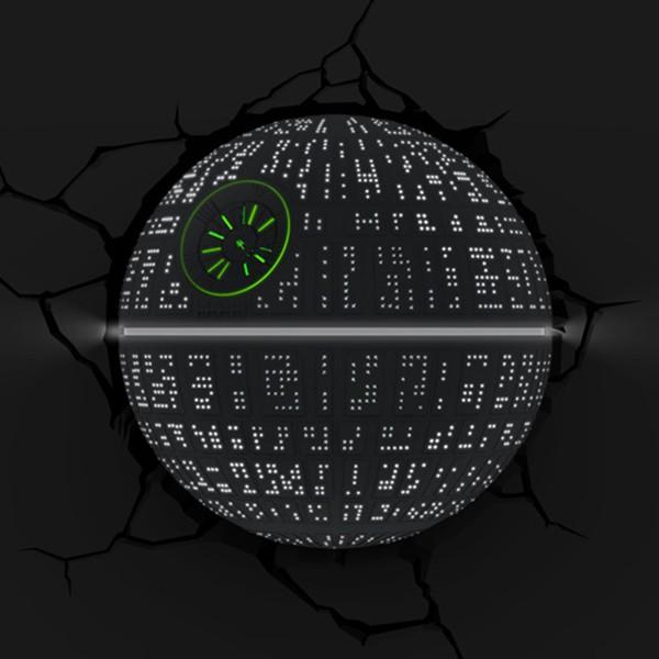 スターウォーズ / 3D デコ ルームライト デススター : クアトロライン