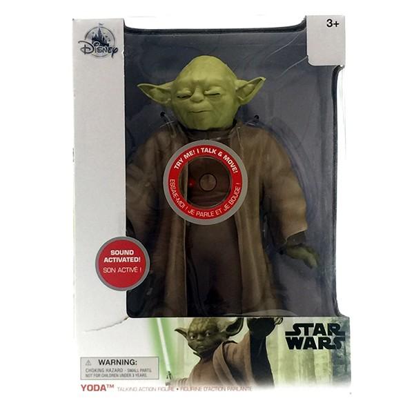 武*健様 【新品未使用品】スターウォーズ　ヨーダ　トーキング フィギュア スターウォーズ ヨーダ 9.5インチ トーキングフィギュア : クアトロ