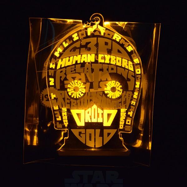 スターウォーズ / フラッシュキーチェーン C-3PO : クアトロライン