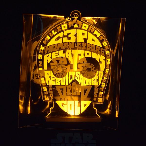 スターウォーズ / フラッシュキーチェーン C-3PO : クアトロライン