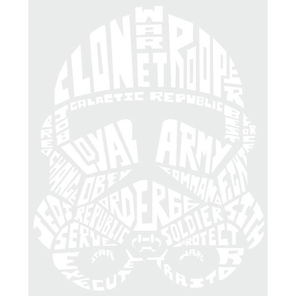 ルームメイツ/スターウォーズ タイポグラフィック クローン トルーパー/ピール&スティック　ジャイアント ウォール デカール |  | 04