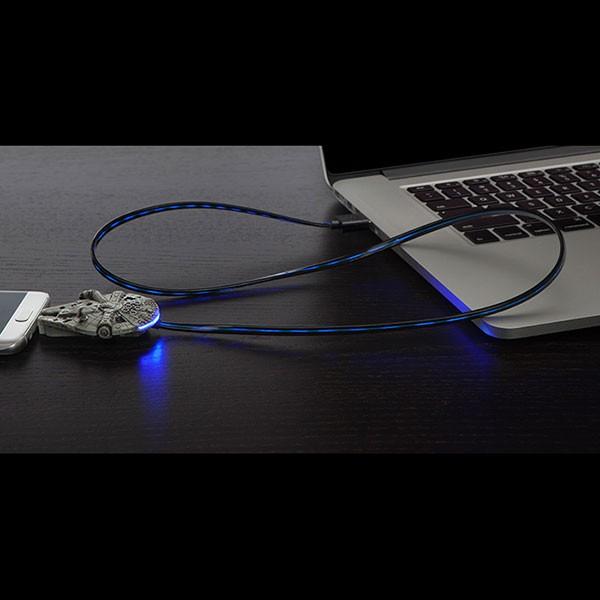 Thinkgeek限定 スターウォーズ ミレニアムファルコン Usbケーブル Stwtgk0011 クアトロライン 通販 Yahoo ショッピング