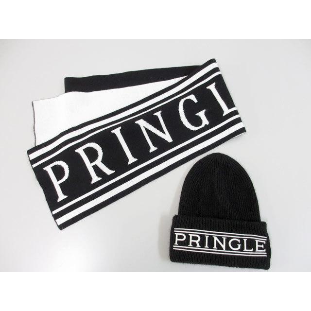 Pringleプリングルh Mダブルネームマフラーニット帽子セット白黒ブラック ホワイト男女兼用メンズレディース Qz Qz クエイザー ヤフーショッピング店 通販 Yahoo ショッピング