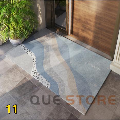 玄関マット 泥落とし 屋外 屋内 PVC ビニール おしゃれ 無地 北欧風 　フロアマット ドアマット 大判 大きいサイズ 室外 室内 店舗用品 洗える 雨 雪 |  | 11