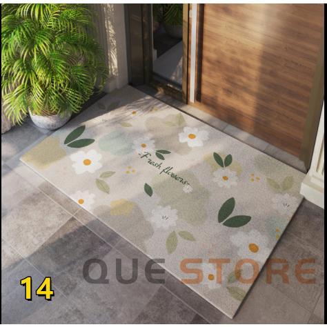 玄関マット 泥落とし 屋外 屋内 PVC ビニール おしゃれ 無地 北欧風 　フロアマット ドアマット 大判 大きいサイズ 室外 室内 店舗用品 洗える 雨 雪 |  | 14