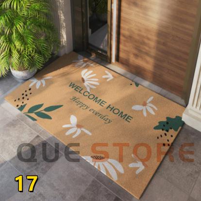 玄関マット 泥落とし 屋外 屋内 PVC ビニール おしゃれ 無地 北欧風 　フロアマット ドアマット 大判 大きいサイズ 室外 室内 店舗用品 洗える 雨 雪 |  | 17