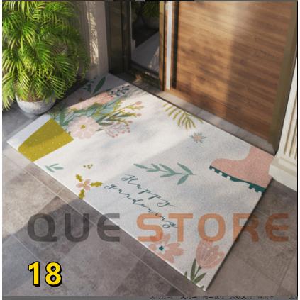 玄関マット 泥落とし 屋外 屋内 PVC ビニール おしゃれ 無地 北欧風 　フロアマット ドアマット 大判 大きいサイズ 室外 室内 店舗用品 洗える 雨 雪 |  | 18