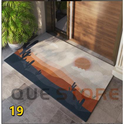 玄関マット 泥落とし 屋外 屋内 PVC ビニール おしゃれ 無地 北欧風 　フロアマット ドアマット 大判 大きいサイズ 室外 室内 店舗用品 洗える 雨 雪 |  | 19