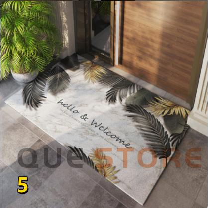 玄関マット 泥落とし 屋外 屋内 PVC ビニール おしゃれ 無地 北欧風 　フロアマット ドアマット 大判 大きいサイズ 室外 室内 店舗用品 洗える 雨 雪 |  | 05