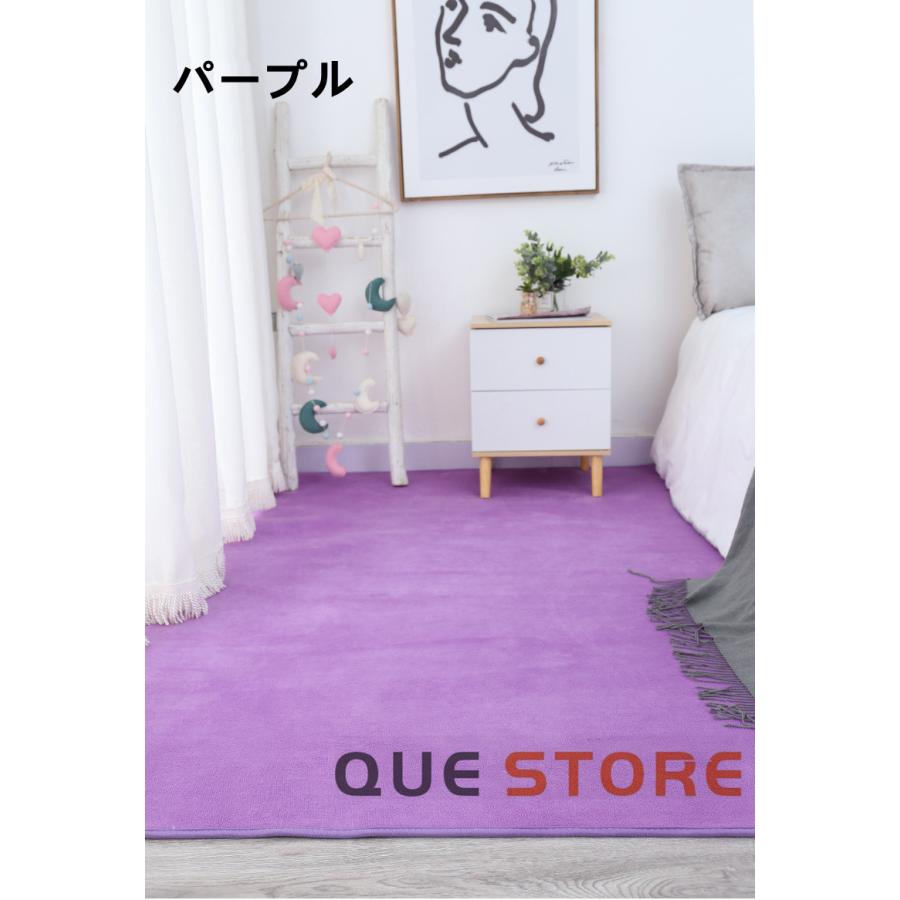 カーペット ラグ おしゃれ 北欧 低反発  ライトラクダ ラグマット 低反発ラグ  赤ちゃん  オールシーズン リビング 床暖房 フランネル　夏 冬 |  | 02