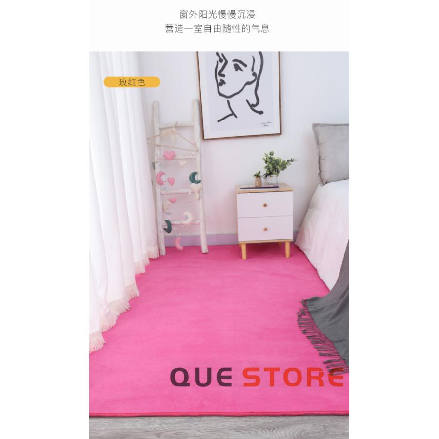 カーペット ラグ おしゃれ 北欧 低反発  ライトラクダ ラグマット 低反発ラグ  赤ちゃん  オールシーズン リビング 床暖房 フランネル　夏 冬 |  | 06